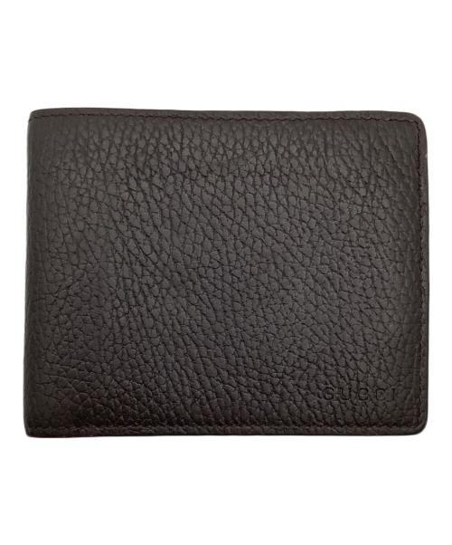 GUCCI（グッチ）GUCCI (グッチ) 2つ折り札入れ ブラウン サイズ:-の古着・服飾アイテム