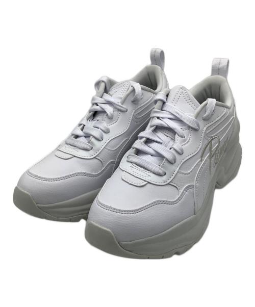 PUMA（プーマ）PUMA (プーマ) ローカットスニーカー ホワイト サイズ:24.5の古着・服飾アイテム