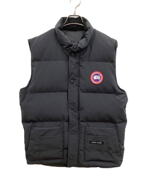 CANADA GOOSE（カナダグース）CANADA GOOSE (カナダグース) ダウンベスト ブラック サイズ:Ｌの古着・服飾アイテム