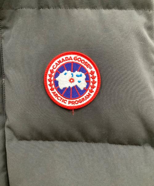 CANADA GOOSE（カナダグース）CANADA GOOSE (カナダグース) ダウンベスト ブラック サイズ:Ｌの古着・服飾アイテム