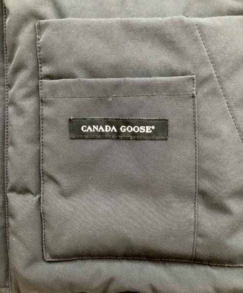 CANADA GOOSE（カナダグース）CANADA GOOSE (カナダグース) ダウンベスト ブラック サイズ:Ｌの古着・服飾アイテム