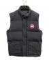 CANADA GOOSE（カナダグース）の古着「ダウンベスト」｜ブラック