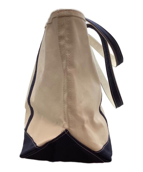 L.L.Bean（エルエルビーン）L.L.Bean (エルエルビーン) ボートアンドトートバッグ ブルー×アイボリー サイズ:−の古着・服飾アイテム