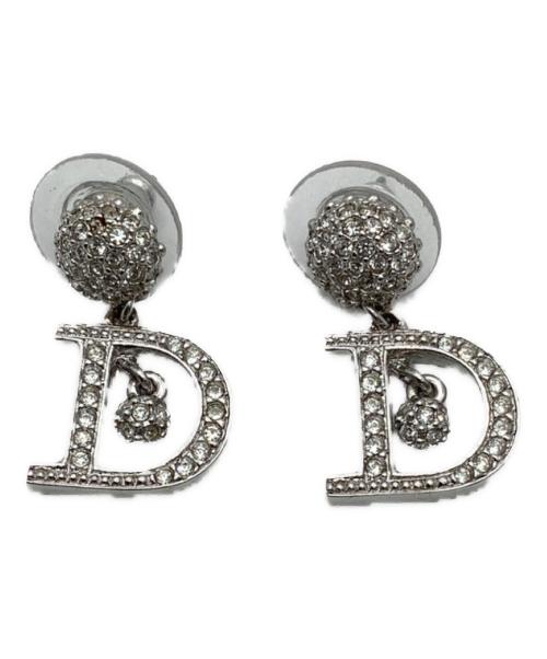 Christian Dior（クリスチャン ディオール）Christian Dior (クリスチャン ディオール) Dロゴピアス シルバー(カラー) サイズ:-の古着・服飾アイテム