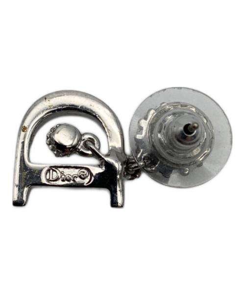 Christian Dior（クリスチャン ディオール）Christian Dior (クリスチャン ディオール) Dロゴピアス シルバー(カラー) サイズ:-の古着・服飾アイテム