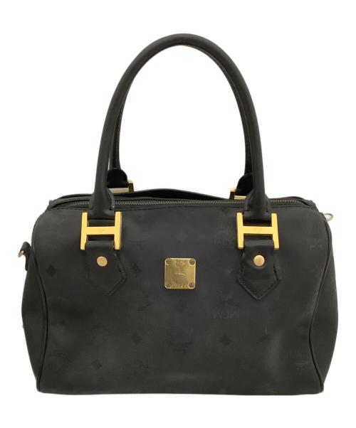 MCM（エムシーエム）MCM (エムシーエム) ミニボストンバッグ ブラック サイズ:-の古着・服飾アイテム