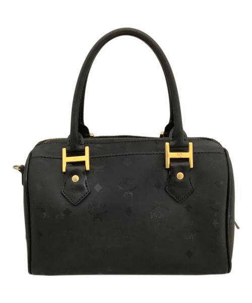 MCM（エムシーエム）MCM (エムシーエム) ミニボストンバッグ ブラック サイズ:-の古着・服飾アイテム