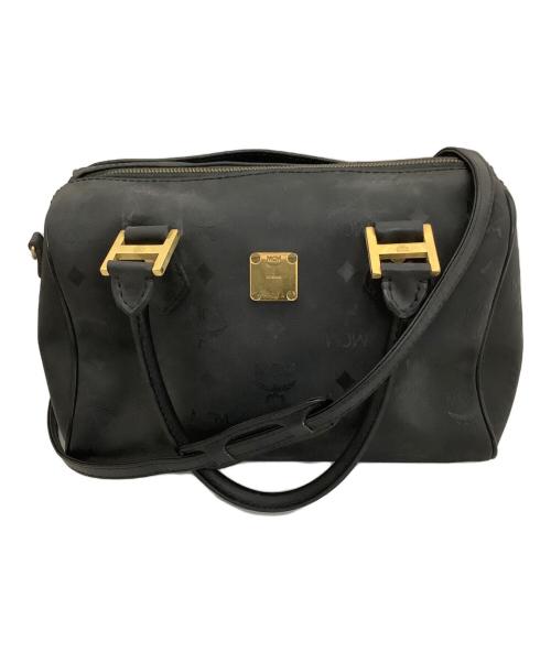 MCM（エムシーエム）MCM (エムシーエム) ミニボストンバッグ ブラック サイズ:-の古着・服飾アイテム