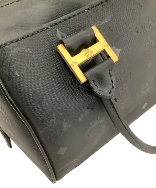 MCM（エムシーエム）MCM (エムシーエム) ミニボストンバッグ ブラック サイズ:-の古着・服飾アイテム