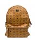 MCM（エムシーエム）の古着「スタッズリュック」｜ブラウン