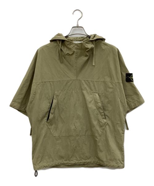 STONE ISLAND（ストーンアイランド）STONE ISLAND (ストーンアイランド) プルオーバーパーカー カーキ サイズ:Sの古着・服飾アイテム