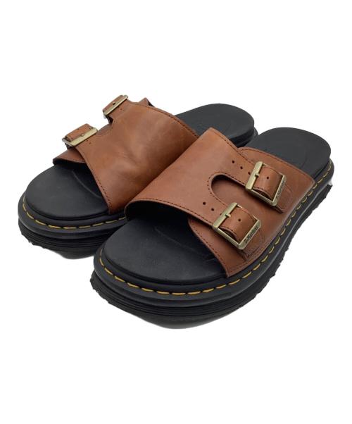 Dr.Martens（ドクターマーチン）Dr.Martens (ドクターマーチン) サンダル ブラック×ブラウン サイズ:26の古着・服飾アイテム