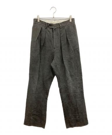【未使用に近い】 NEAT スラックス　ダークグレー 中古・古着通販】NEAT (ニート) パンツ グレー サイズ:44｜ブランド