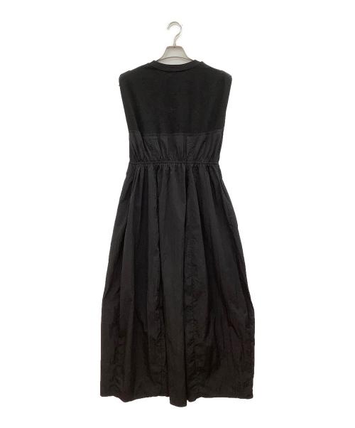 Adam et Rope（アダム エ ロペ）Adam et Rope (アダム エ ロペ) ノースリーブ・キャミソールワンピース ブラック サイズ:−の古着・服飾アイテム