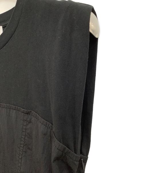 Adam et Rope（アダム エ ロペ）Adam et Rope (アダム エ ロペ) ノースリーブ・キャミソールワンピース ブラック サイズ:−の古着・服飾アイテム