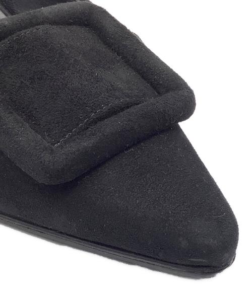 Manolo Blahnik（マノロブラニク）Manolo Blahnik (マノロブラニク) ミュール ブラック サイズ:37の古着・服飾アイテム