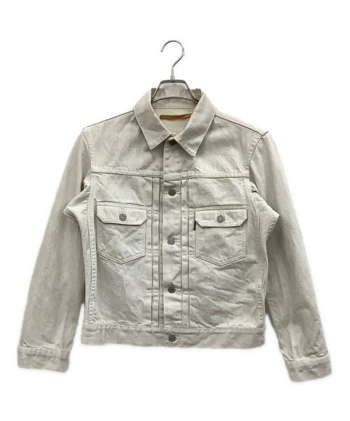 SCYE（サイ）SCYE (サイ) デニムジャケット アイボリー サイズ:38の古着・服飾アイテム