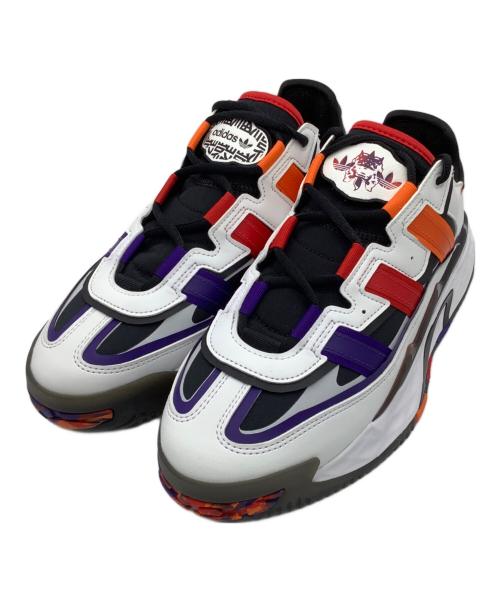 adidas Originals（アディダスオリジナル）adidas Originals (アディダスオリジナル) ローカットスニーカー ホワイト×オレンジ サイズ:25.5の古着・服飾アイテム