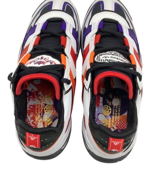 adidas Originals（アディダスオリジナル）adidas Originals (アディダスオリジナル) ローカットスニーカー ホワイト×オレンジ サイズ:25.5の古着・服飾アイテム