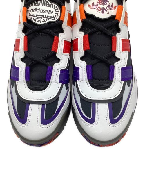 adidas Originals（アディダスオリジナル）adidas Originals (アディダスオリジナル) ローカットスニーカー ホワイト×オレンジ サイズ:25.5の古着・服飾アイテム