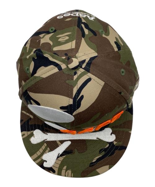 New Era（ニューエラ）New Era (ニューエラ) Aape BY A BATHING APE (エーエイプ バイ アベイシングエイプ) キャップ カーキ×ブラック サイズ:56cm〜62cmの古着・服飾アイテム