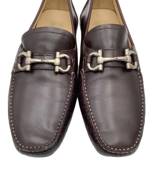 Ferragamo（フェラガモ）Ferragamo (フェラガモ) ローファー ブラウン サイズ:8 1/2の古着・服飾アイテム