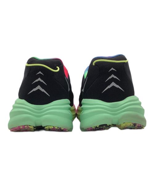 HOKAONEONE（ホカオネオネ）HOKAONEONE (ホカオネオネ) ランニングシューズ ブラック×グリーン サイズ:29の古着・服飾アイテム