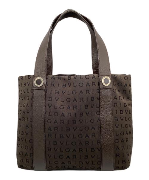 BVLGARI（ブルガリ）BVLGARI (ブルガリ) ハンドバッグ ブラウン サイズ:-の古着・服飾アイテム
