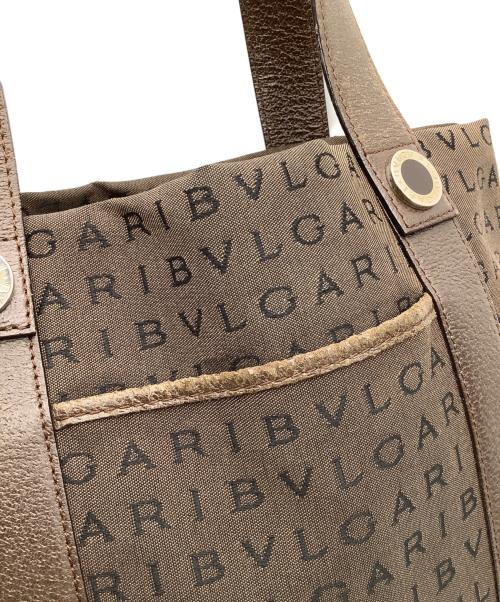 BVLGARI（ブルガリ）BVLGARI (ブルガリ) ハンドバッグ ブラウン サイズ:-の古着・服飾アイテム