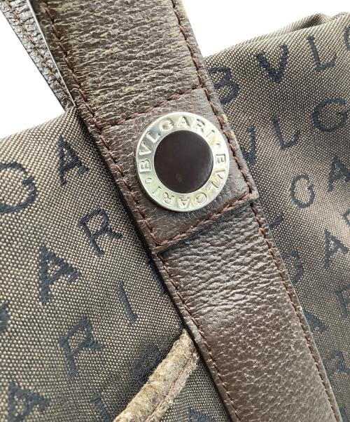 BVLGARI（ブルガリ）BVLGARI (ブルガリ) ハンドバッグ ブラウン サイズ:-の古着・服飾アイテム