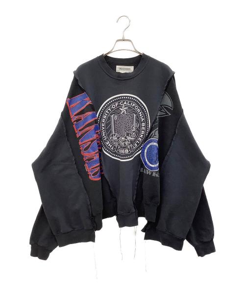 DISCOVERED（ディスカバード）DISCOVERED (ディスカバード) クルーネックスウェット ネイビー サイズ:Fの古着・服飾アイテム