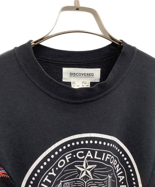 DISCOVERED（ディスカバード）DISCOVERED (ディスカバード) クルーネックスウェット ネイビー サイズ:Fの古着・服飾アイテム