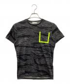 MONCLERモンクレール）の古着「半袖カットソー」｜グレー