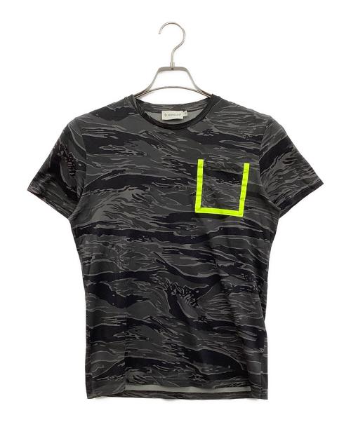 MONCLER（モンクレール）MONCLER (モンクレール) 半袖カットソー グレー サイズ:Sの古着・服飾アイテム