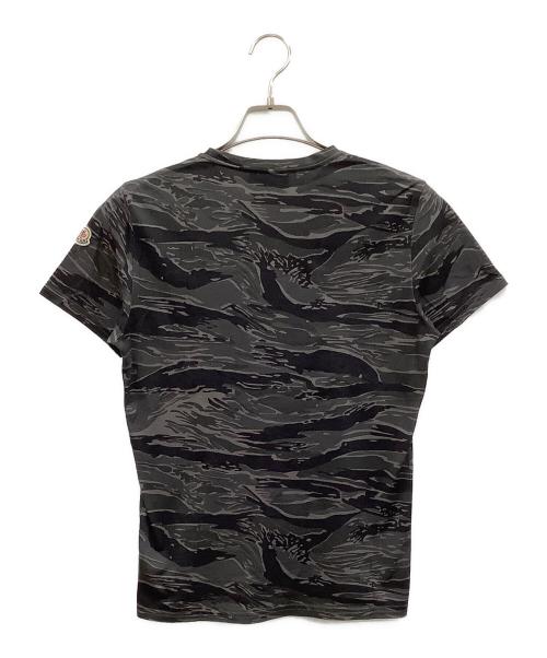 MONCLER（モンクレール）MONCLER (モンクレール) 半袖カットソー グレー サイズ:Sの古着・服飾アイテム