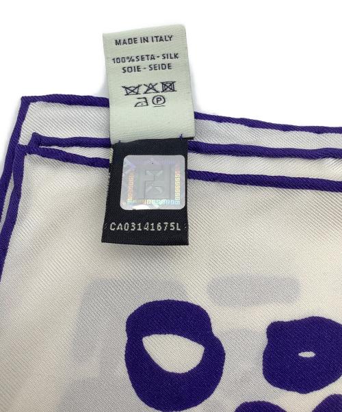 FENDI（フェンディ）FENDI (フェンディ) スカーフ ホワイト×ピンク サイズ:−の古着・服飾アイテム