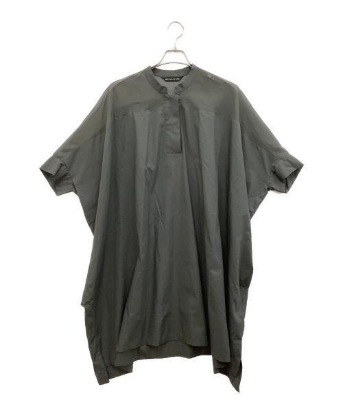 mizuiro-ind（ミズイロインド）mizuiro-ind (ミズイロインド) 半袖ワンピース チャコールグレー サイズ:−の古着・服飾アイテム