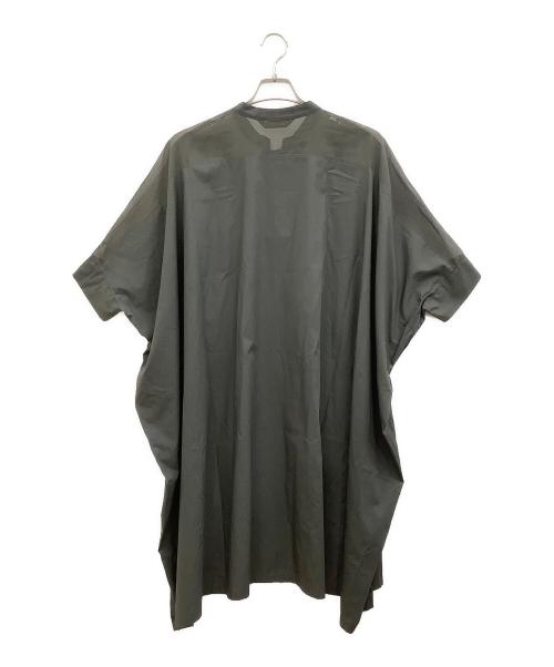 mizuiro-ind（ミズイロインド）mizuiro-ind (ミズイロインド) 半袖ワンピース チャコールグレー サイズ:−の古着・服飾アイテム