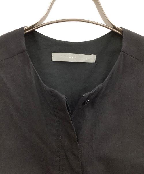 theory luxe（セオリーリュクス）theory luxe (セオリーリュクス) ノースリーブ・キャミソールワンピース ブラック サイズ:38の古着・服飾アイテム