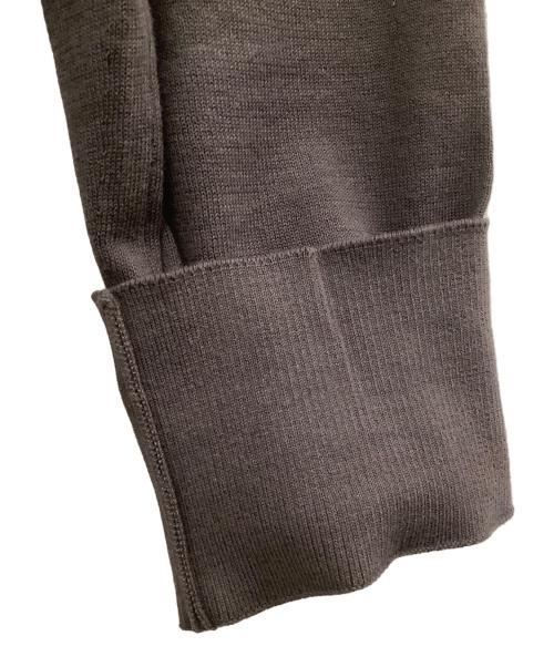 ebure（エブール）ebure (エブール) 薄手カーディガン ブラウン サイズ:−の古着・服飾アイテム