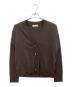ebure（エブール）の古着「薄手カーディガン」｜ブラウン