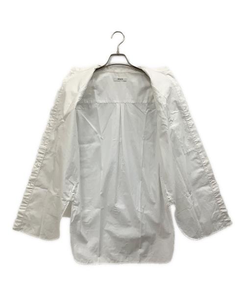 ebure（エブール）ebure (エブール) 長袖シャツ ホワイト サイズ:36の古着・服飾アイテム