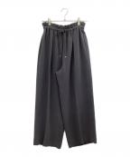 ebureエブール）の古着「ワイドパンツ」｜グレー