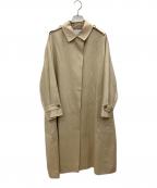 ebureエブール）の古着「ステンカラーコート」｜ベージュ