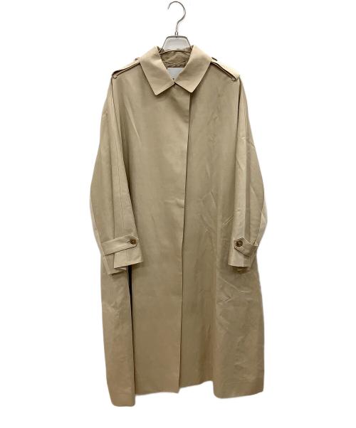 ebure（エブール）ebure (エブール) ステンカラーコート ベージュ サイズ:36の古着・服飾アイテム