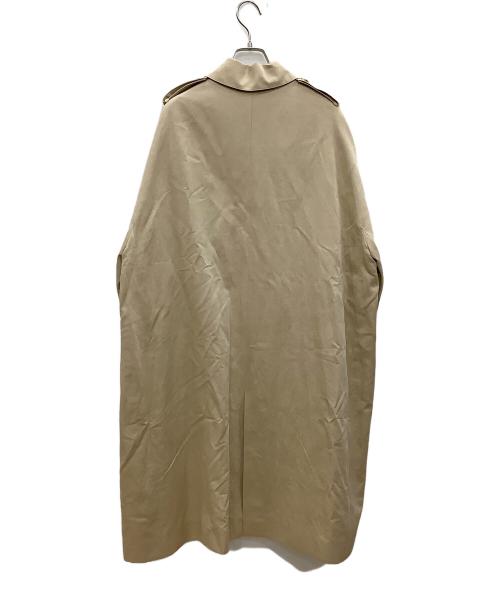 ebure（エブール）ebure (エブール) ステンカラーコート ベージュ サイズ:36の古着・服飾アイテム