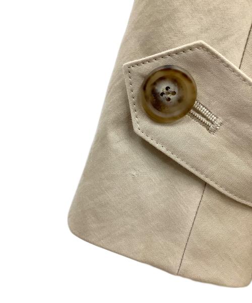 ebure（エブール）ebure (エブール) ステンカラーコート ベージュ サイズ:36の古着・服飾アイテム