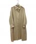 ebure（エブール）の古着「ステンカラーコート」｜ベージュ