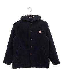 DANTON（ダントン）の古着「フーデッドジャケット」｜ネイビー
