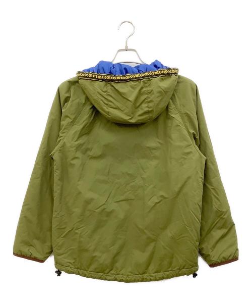 WILD THINGS（ワイルドシングス）WILD THINGS (ワイルドシングス) beaver (ビーバー) リバーシブルジャケット グリーン×ブルー サイズ:Sの古着・服飾アイテム